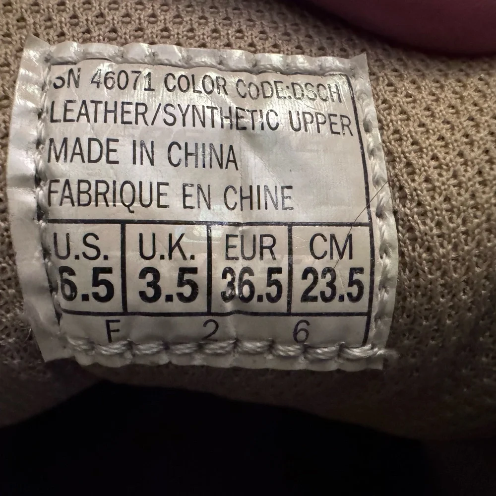 Skechers Brown Leather Walking Sneakers | Size 6.5 - Picture 7 of 7